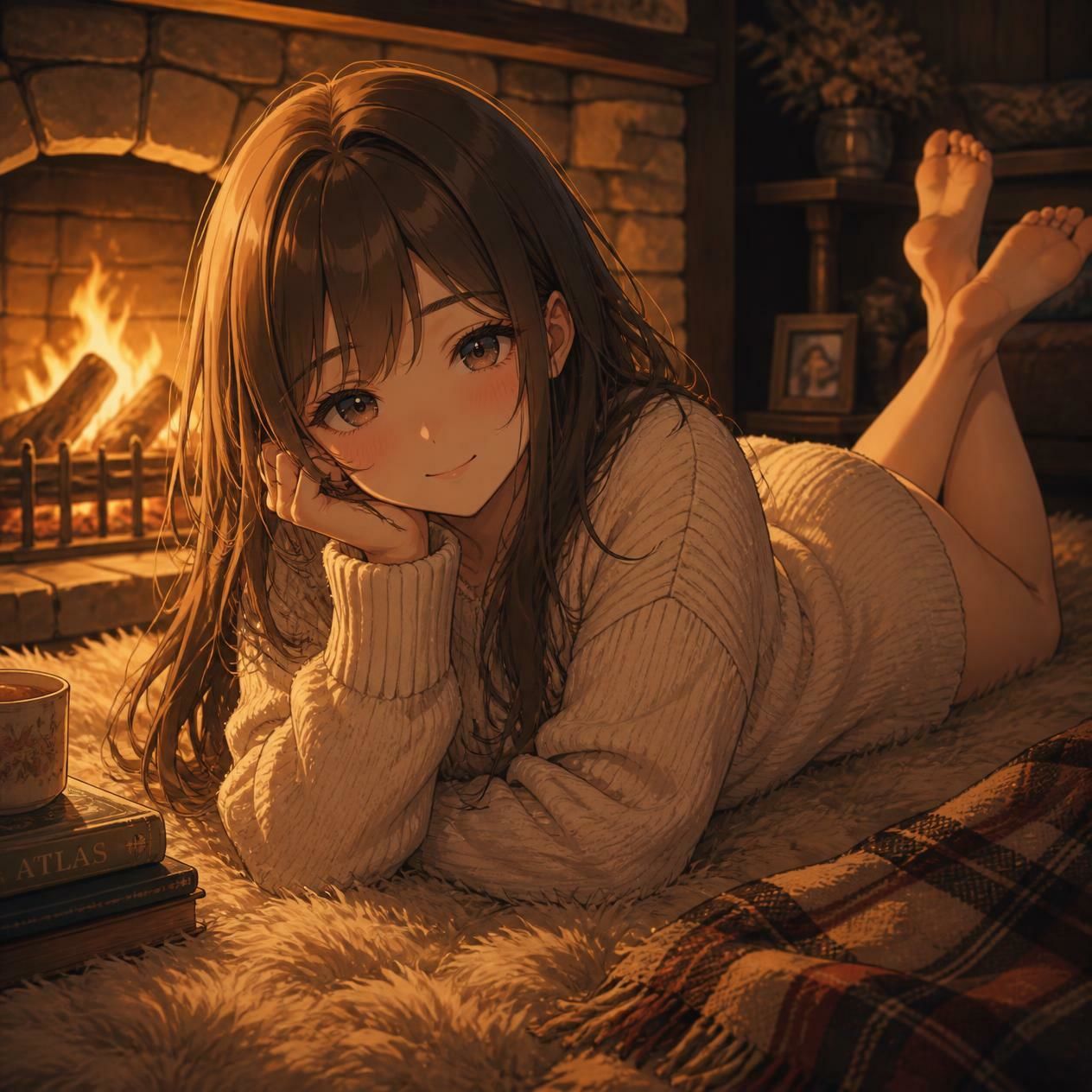 微睡みの部屋、まどろみの君と 〜ノスタルジック・ナイトvol.2｜EggOrange サンプル画像 2