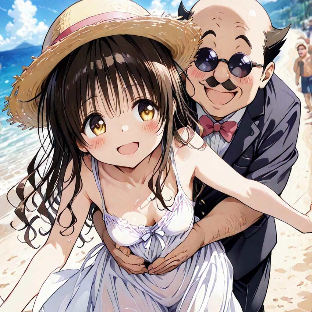 校長と美柑ちゃんと|sweet waffle サンプル画像 7