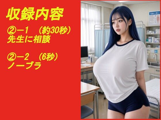 煩悩の引き出し AI動画集REAL6 ―爆乳体操着―｜煩悩の引き出し サンプル画像 2