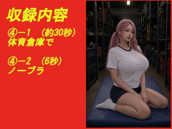 煩悩の引き出し AI動画集REAL6 ―爆乳体操着―｜煩悩の引き出し サンプル画像 4