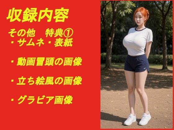 煩悩の引き出し AI動画集REAL6 ―爆乳体操着―｜煩悩の引き出し サンプル画像 6