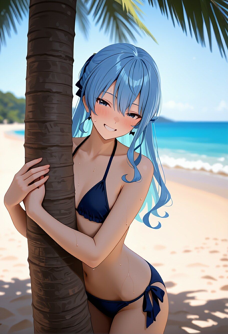 Vtuberと海デート 〜星街す〇せい〜｜中尾レオ サンプル画像 7