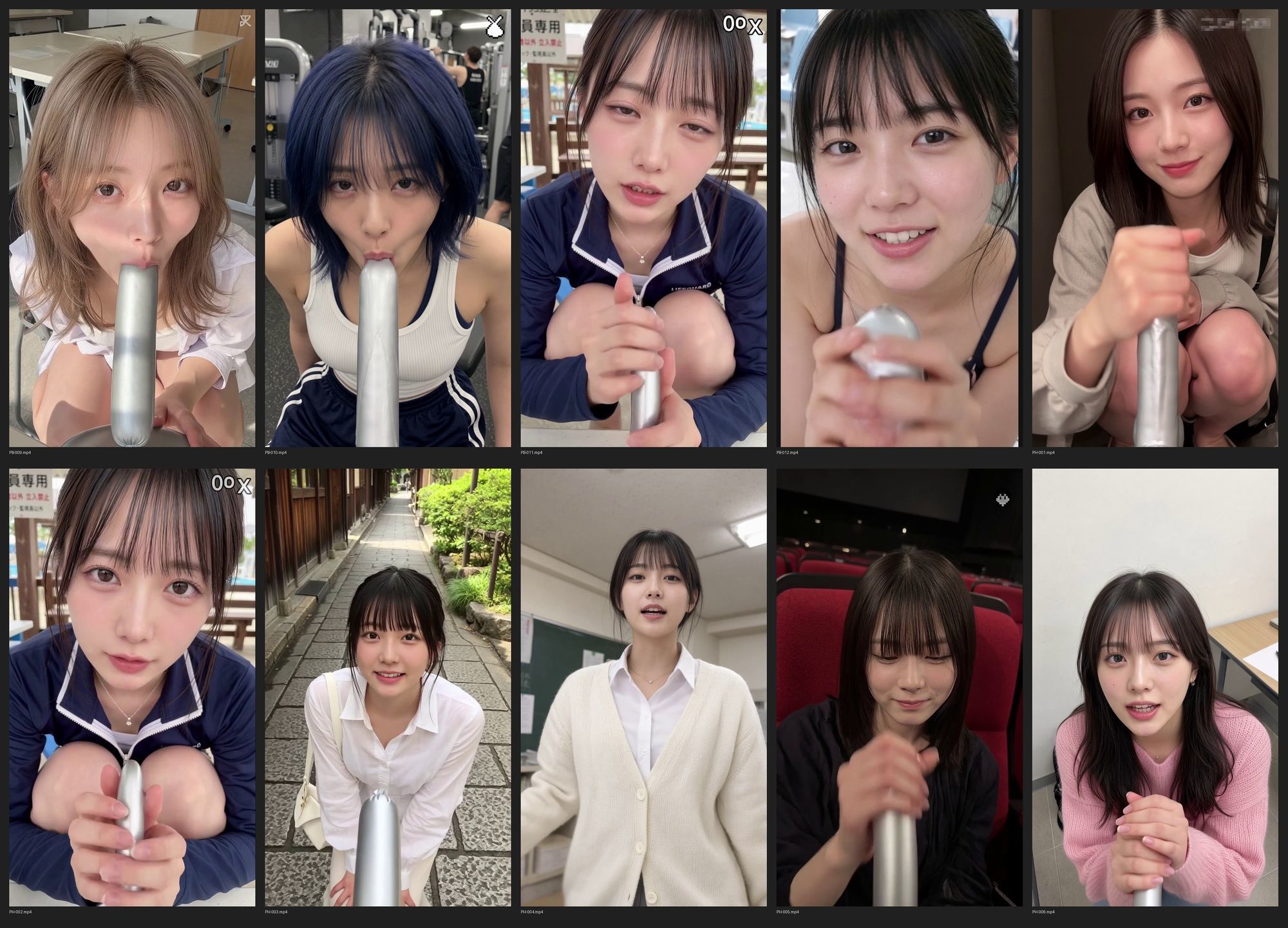 夏だし暑いからもう服なんていらない！全裸になって過ごしてみた！VLOG風ショート動画  ＋  他｜ミミズがころんだ サンプル画像 7
