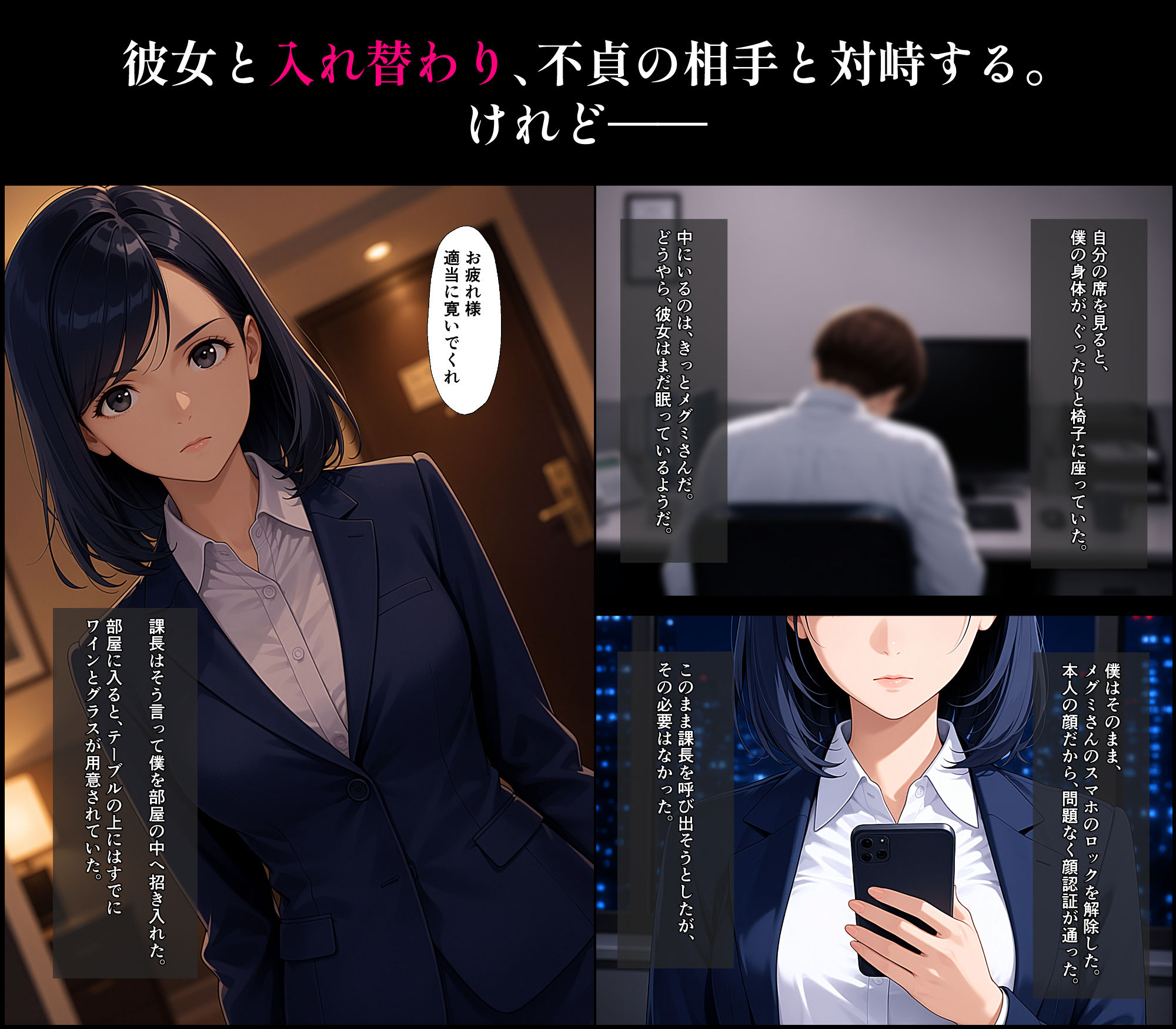 入れ替わり歪愛｜リスタルオン サンプル画像 6