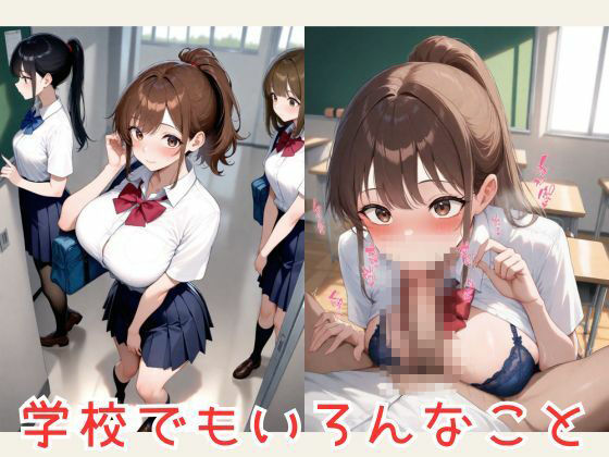 夏希 ポニテ 巨乳 CG集｜甘味残響本舗 サンプル画像 2