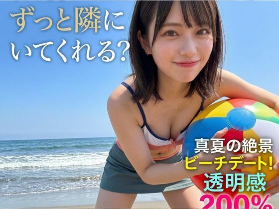 「ねえ、ずっと側にいて？」透明感200％の21歳・美菜（ミナ）と巡る真夏の絶景＆ビーチデート   写真集風ヘルシーショット｜お喋りモンスター爆顔のAI美女図鑑