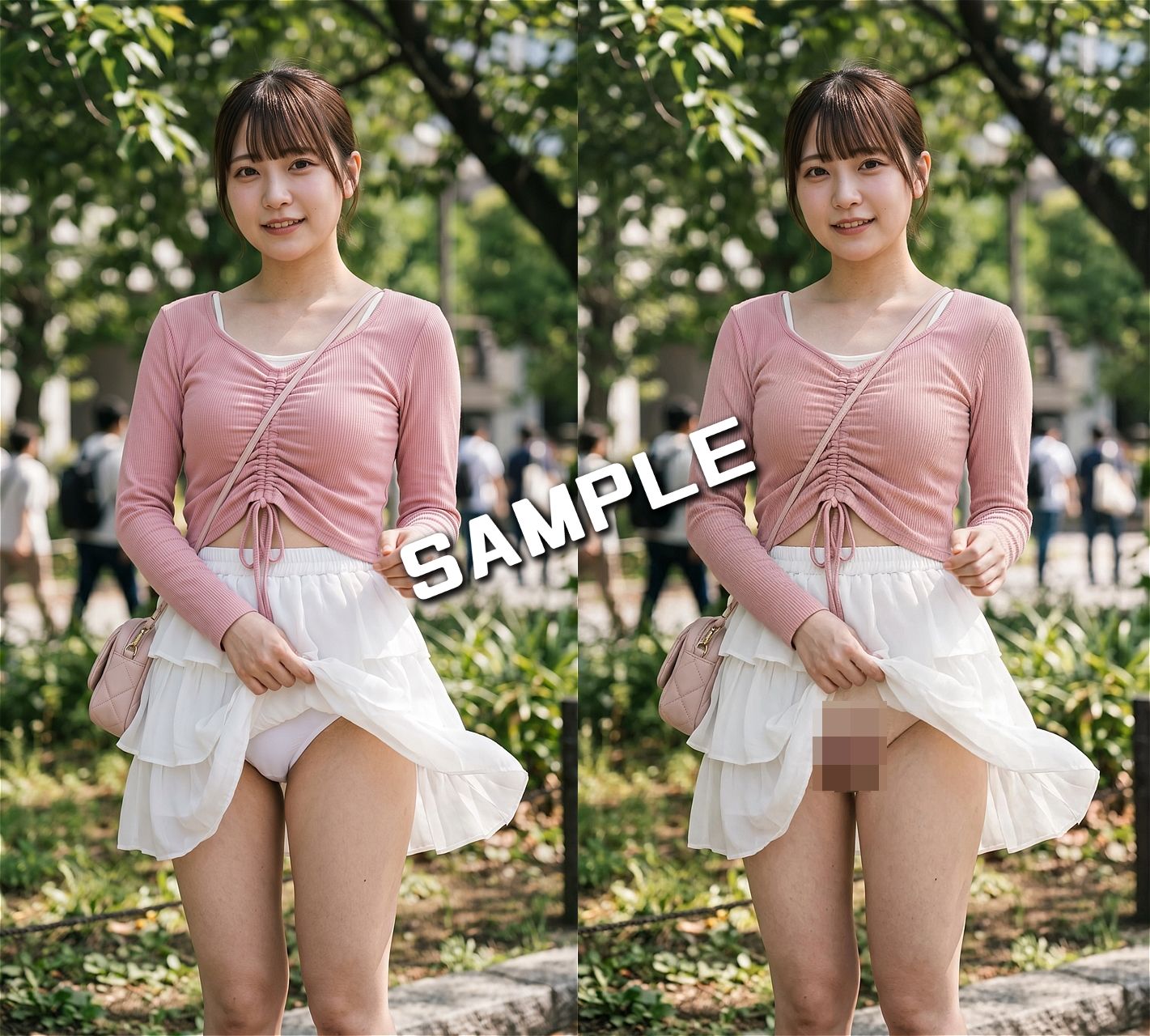 AIフェチフォト集 vol.63:『JDボトム・パノラマ:解き放たれる下半身の輪郭』|アダルトコンテンツ3D作成工房 サンプル画像 3