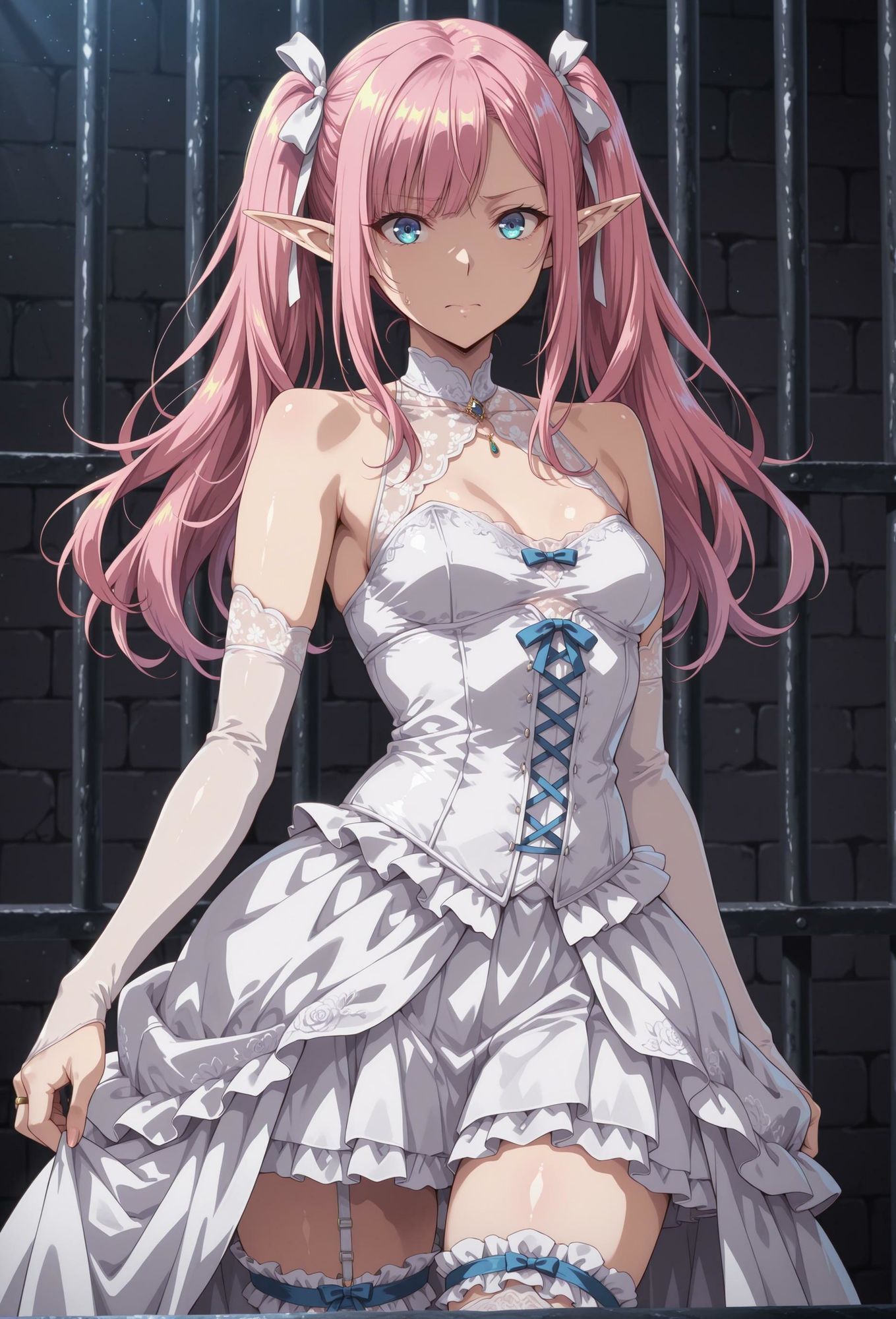 囚われのエルフさん|えるふーさん サンプル画像 6