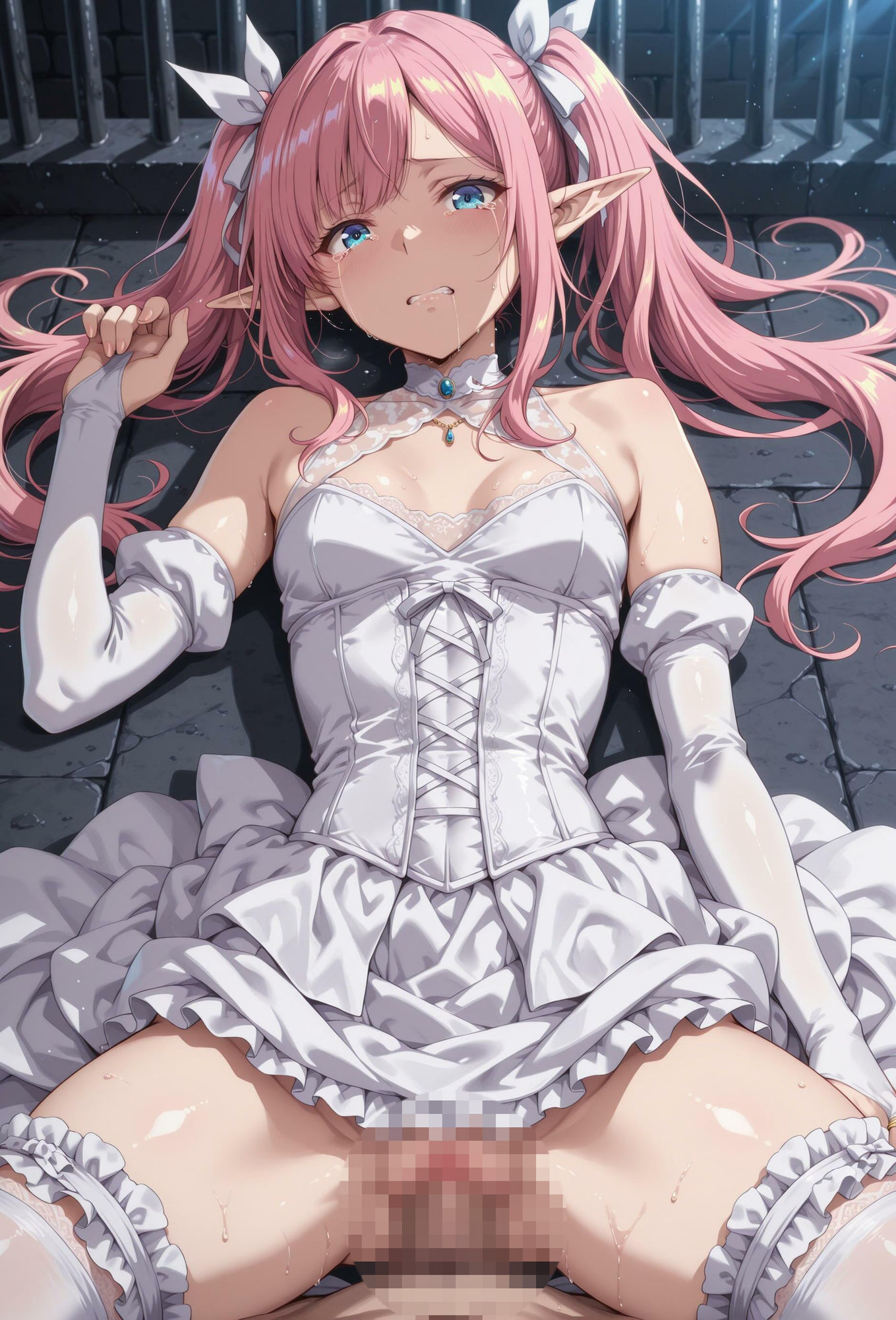 囚われのエルフさん|えるふーさん サンプル画像 8