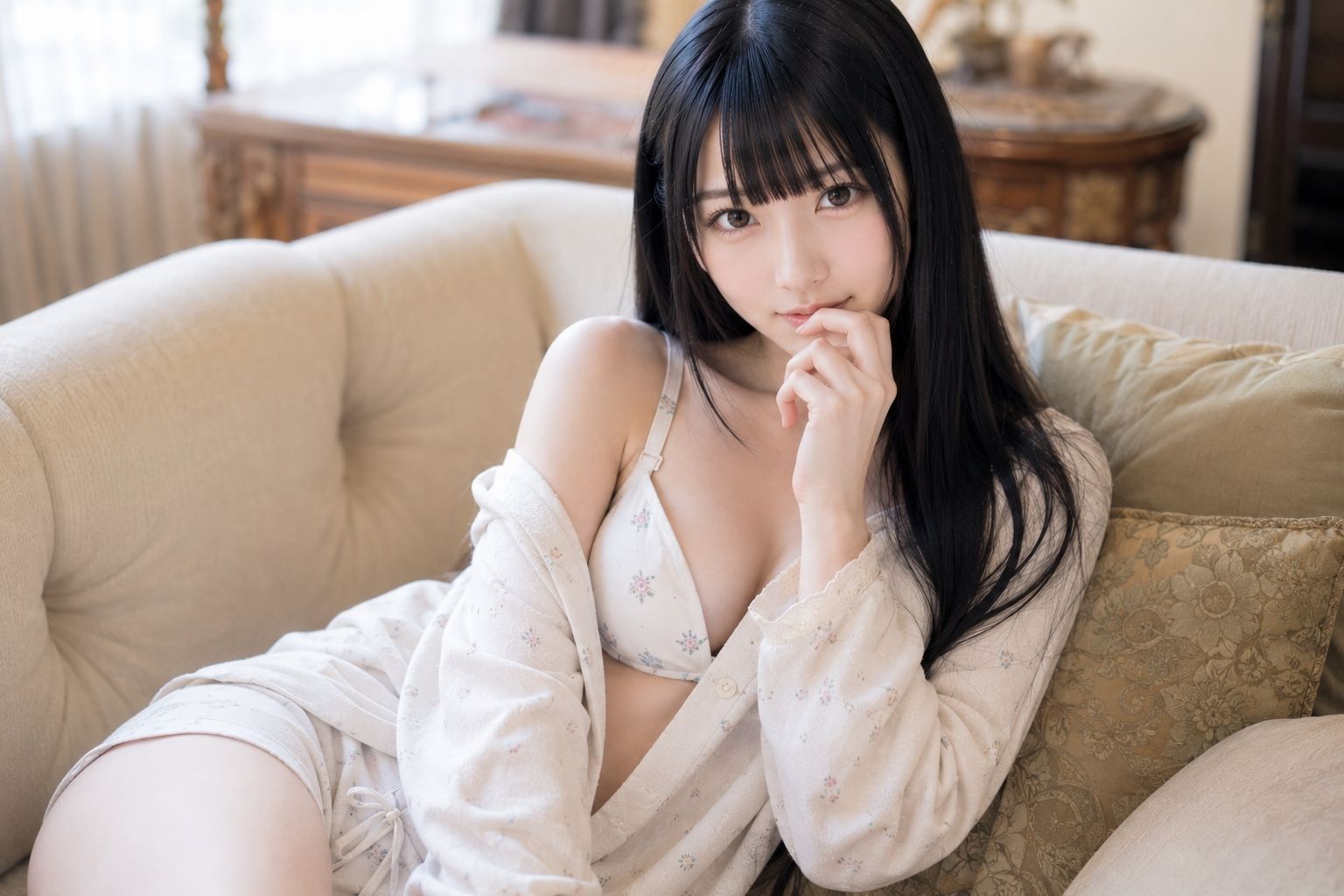 透明感。- AI Portrait Collection Vol.2 -｜踊る珈琲 サンプル画像 2