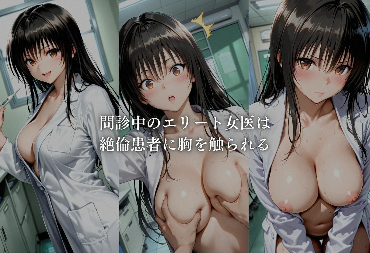 絶倫患者のチンポでガチイキするエリート女医｜編集長 サンプル画像 4