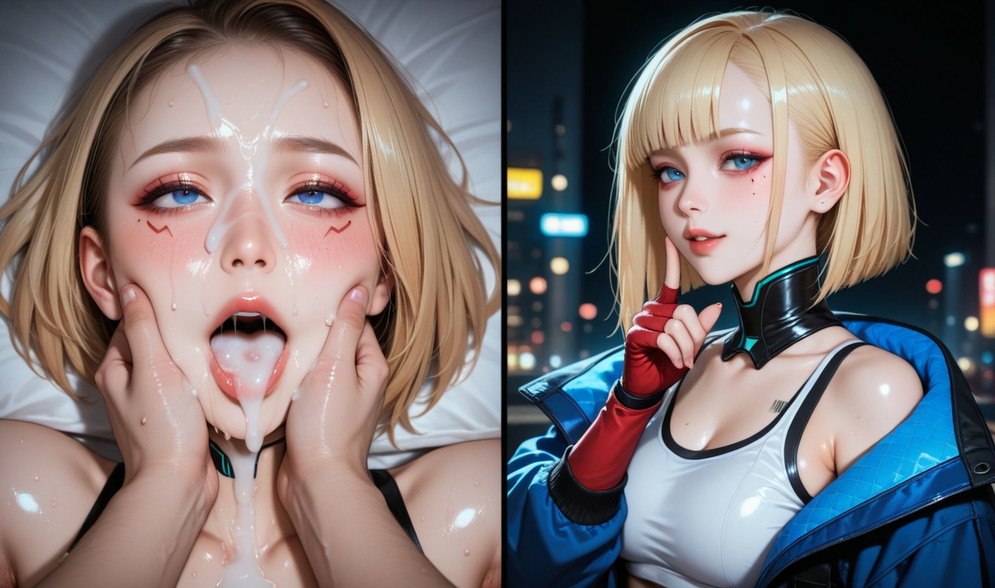サイバーパンク2コマ｜画狂Z サンプル画像 4