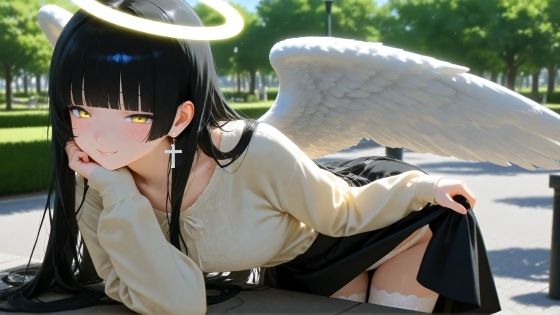 天使たちに見せてってお願いしてみた｜寝るベロス