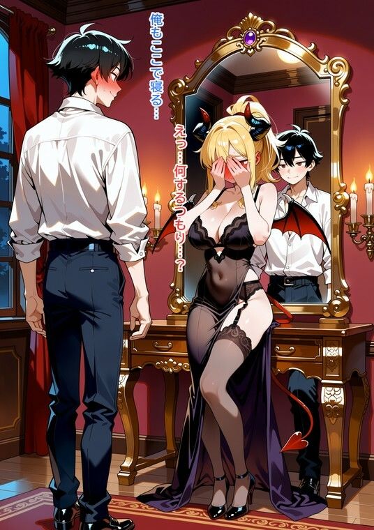 サキュバスと人間の禁断行為｜メタマロ サンプル画像 4