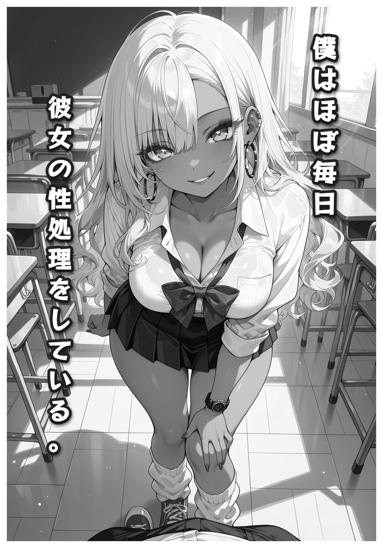 僕の日課はギャルの性処理|えーあいクラブ サンプル画像 2