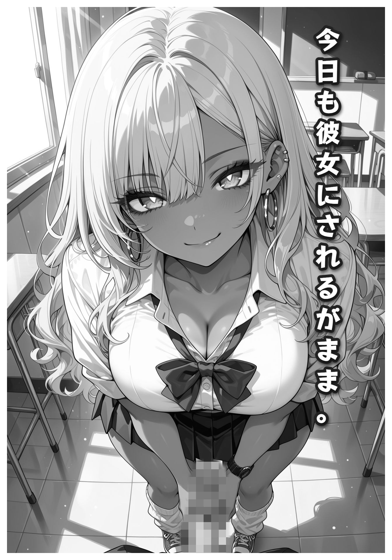 僕の日課はギャルの性処理|えーあいクラブ サンプル画像 3