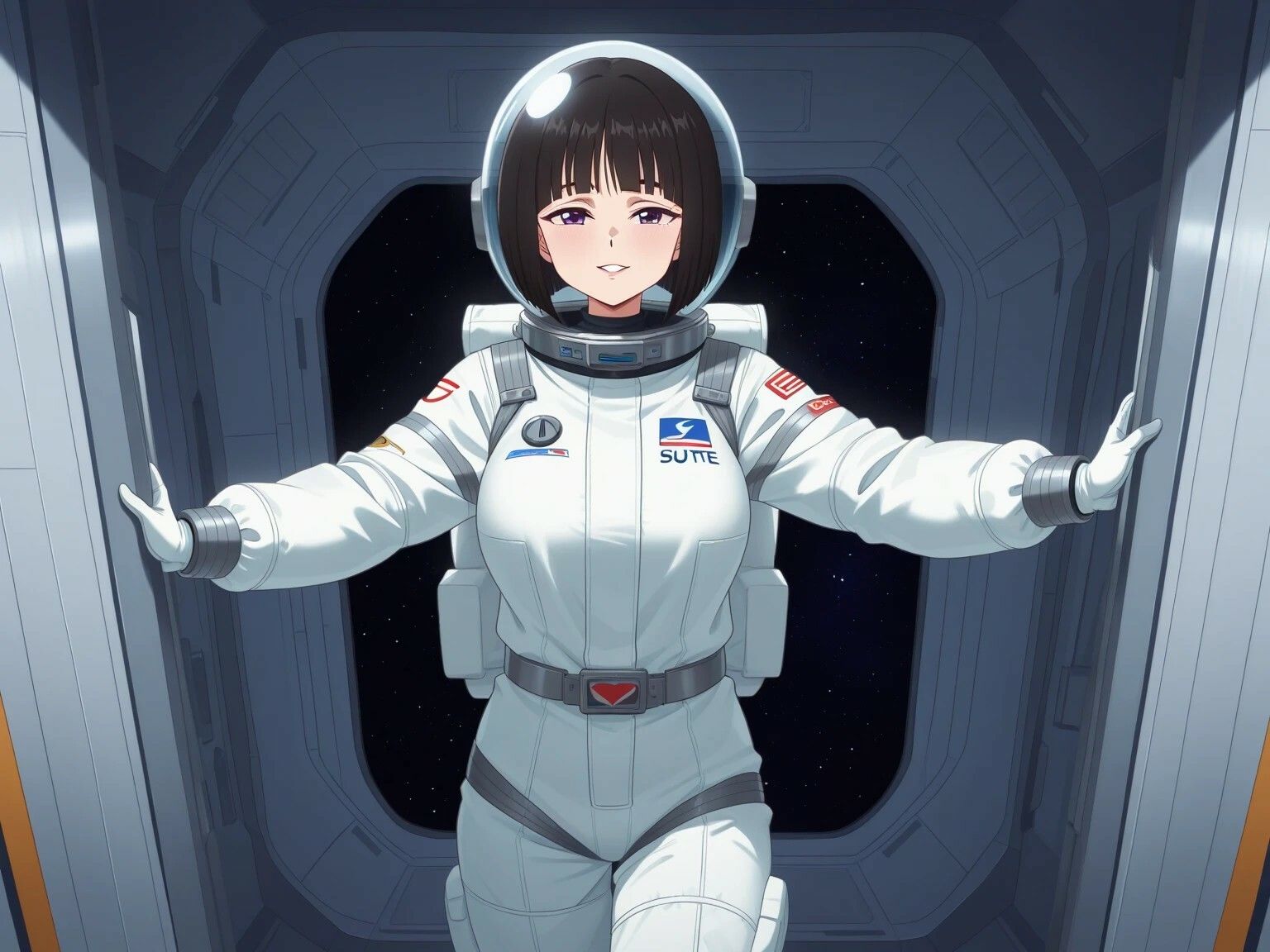 大自然を満喫する美女と水着の女の子と女性自衛官と女性宇宙飛行士|エロ動画投稿 サンプル画像 7