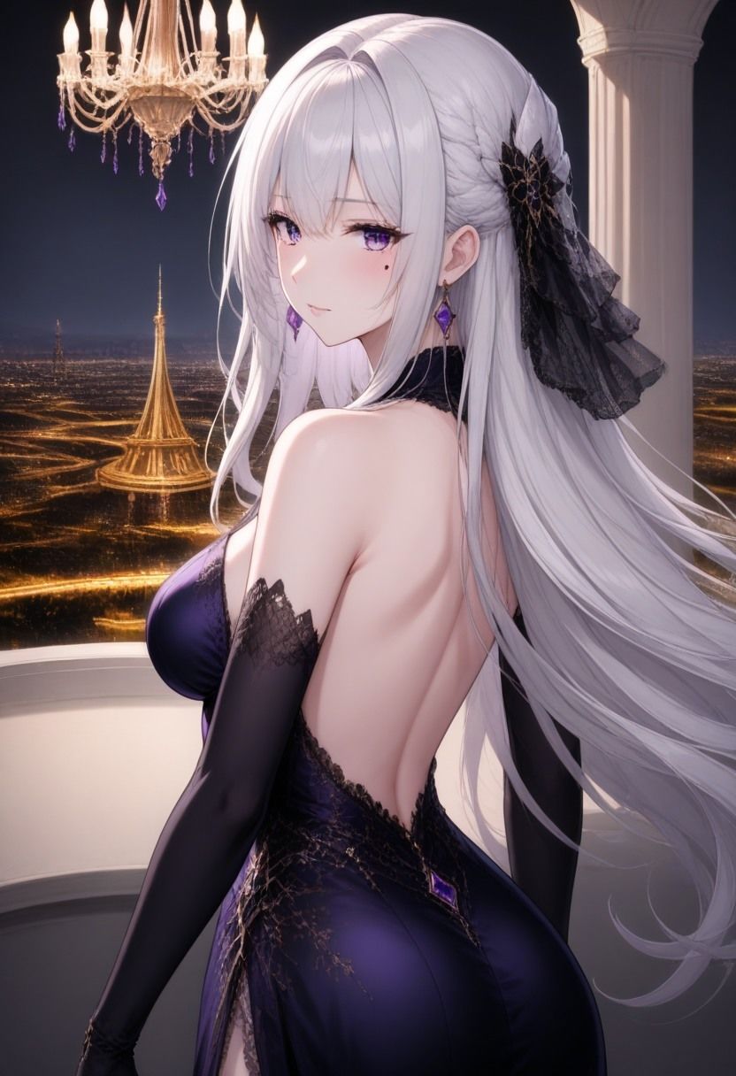 【AI生成】銀月のセレナ 300 Illustrations Collection｜銀月AIアトリエ サンプル画像 3