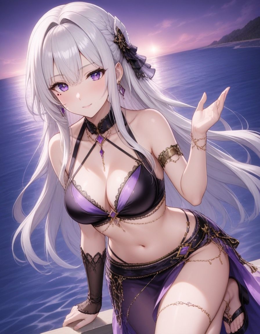 【AI生成】銀月のセレナ 300 Illustrations Collection｜銀月AIアトリエ サンプル画像 5