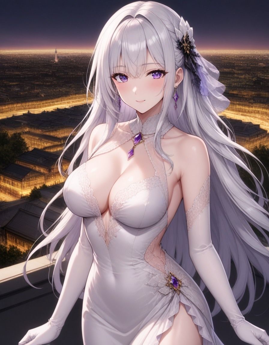 【AI生成】銀月のセレナ 300 Illustrations Collection｜銀月AIアトリエ サンプル画像 6