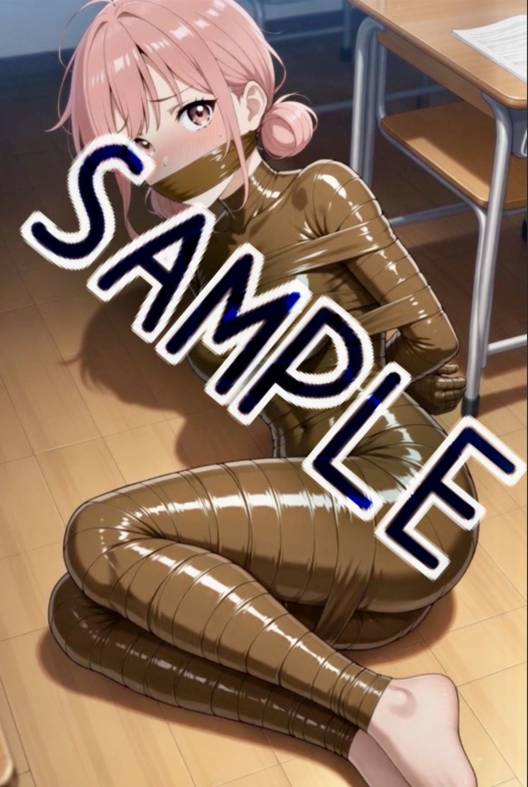 緊縛のハコ｜Pixel Momona サンプル画像 2