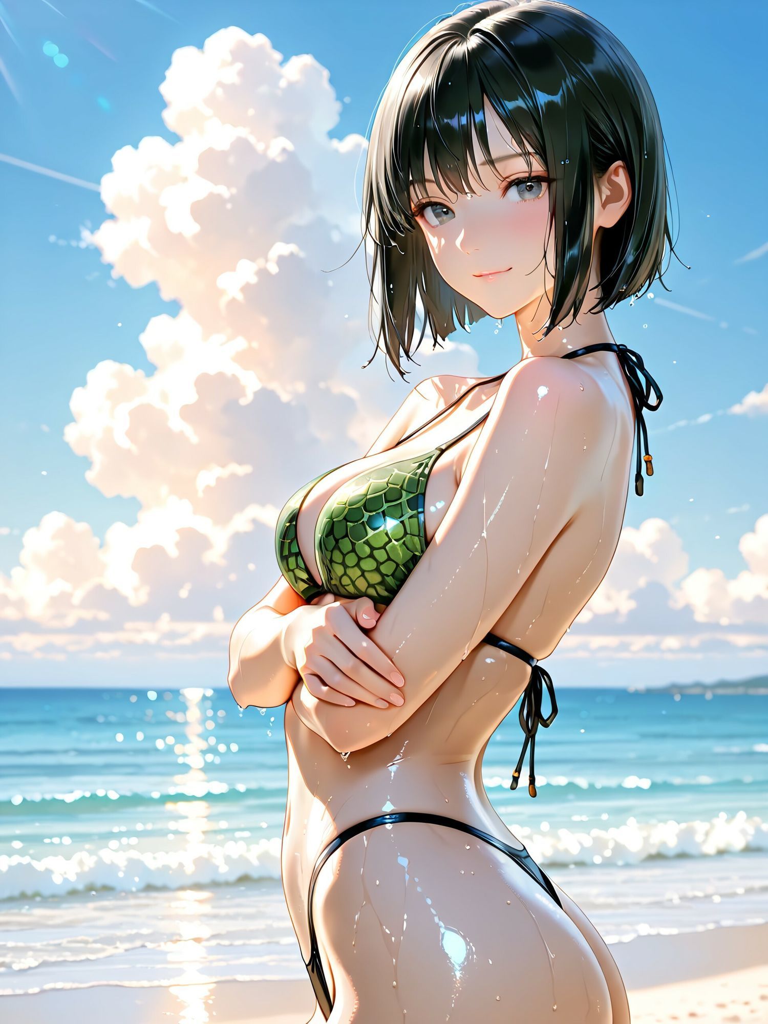 アニマルビキニの女の子｜ずんどこ サンプル画像 2