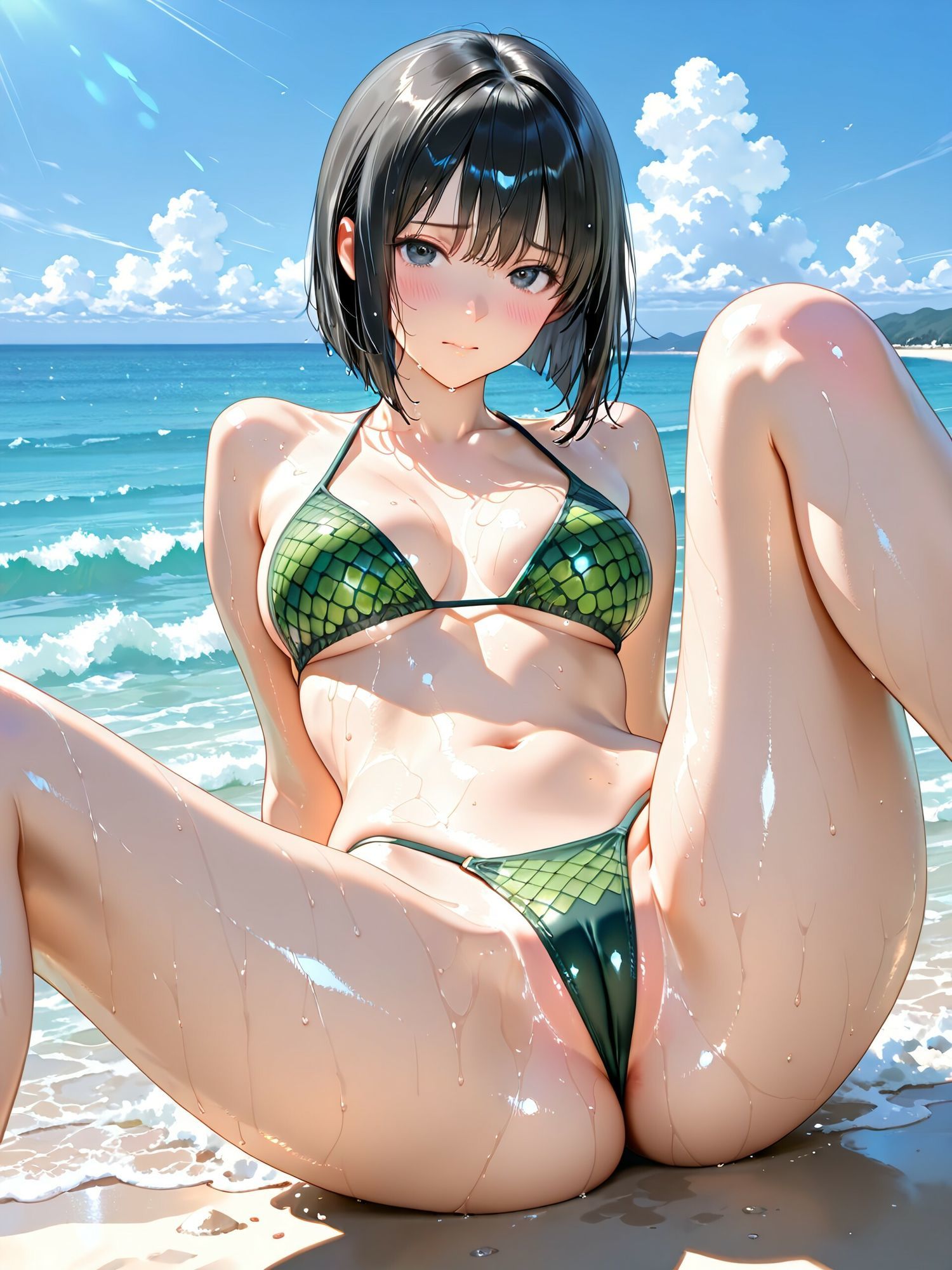 アニマルビキニの女の子｜ずんどこ サンプル画像 4