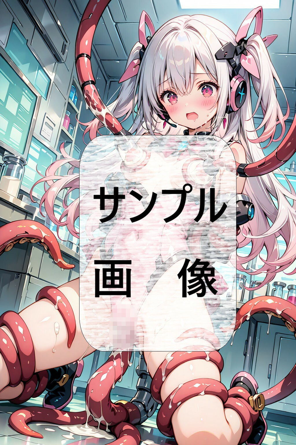 銀髪メカ魔法少女、悪に堕ちる ―孤独な戦いの果てに―｜おれんじらいん サンプル画像 3