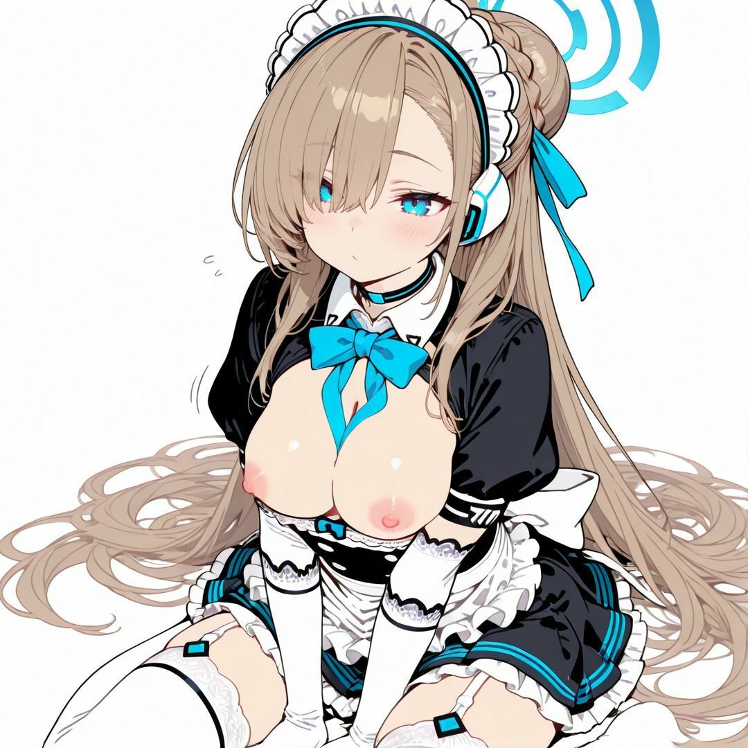 ブルアカイラスト集アスナ編|peiko サンプル画像 2