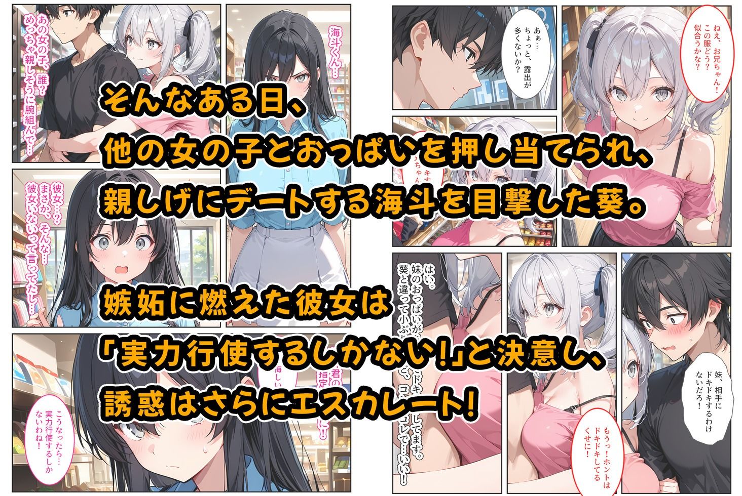 隣の席の清楚な爆乳同級生がカラダで煽って中出し懇願してくる話 サンプル画像 5