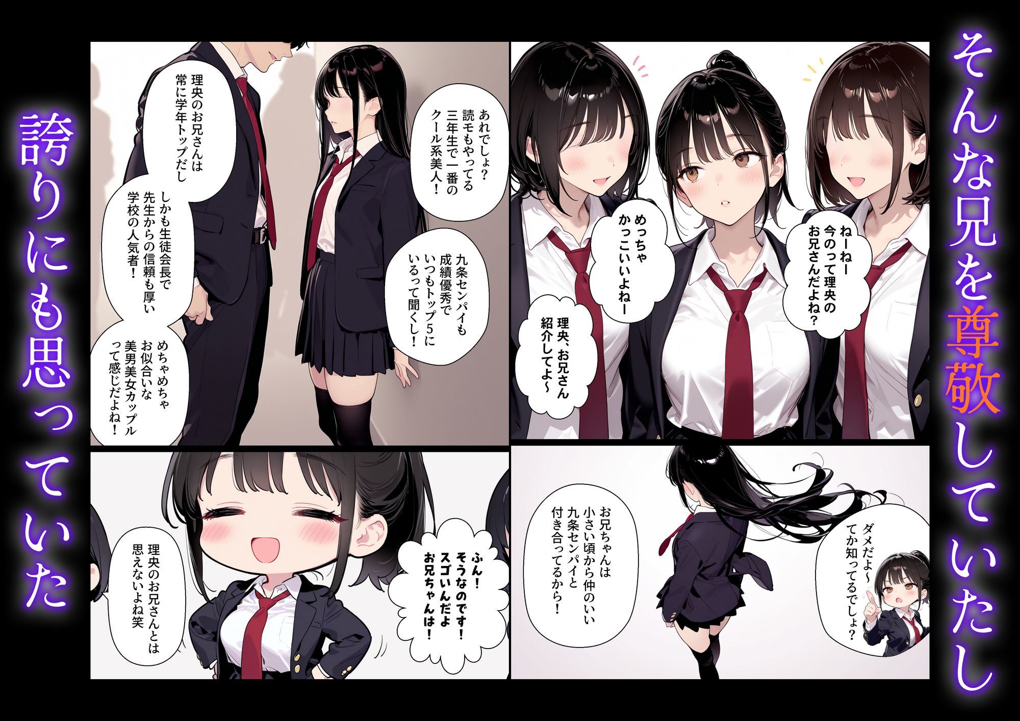 完璧だった兄が彼女にフラれて崩壊、妹への中出し依存セックスがもう止まらない｜ニーハイ堂 サンプル画像 3