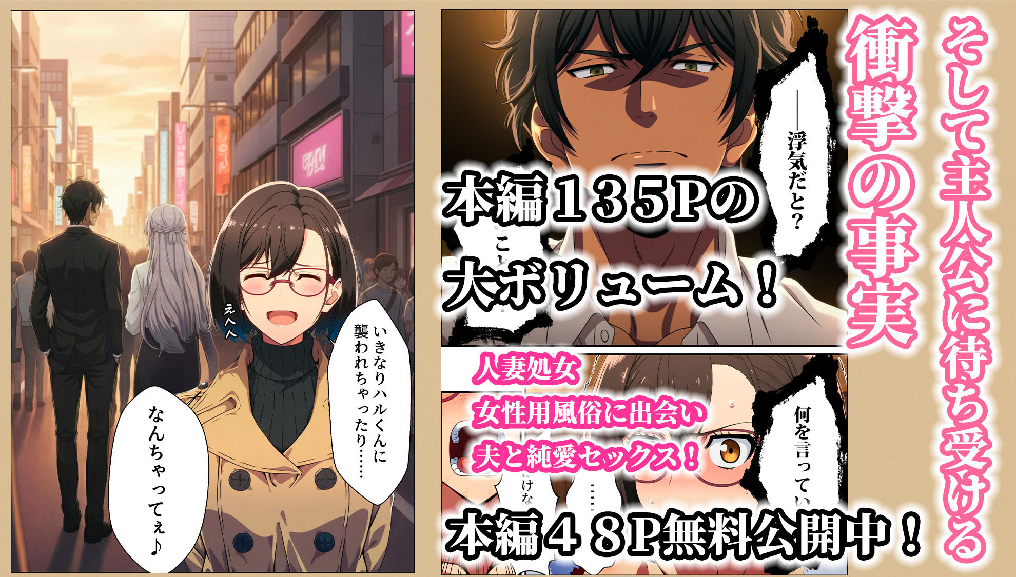 女性用風俗ラブコメディ NTR?いや、純愛だよ── サンプル画像 9