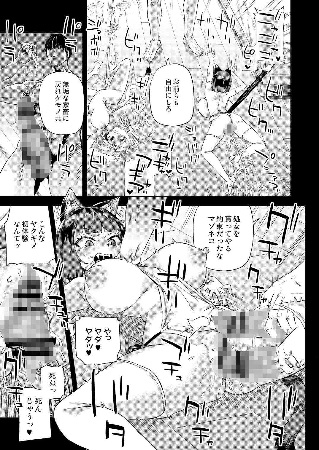 猫族娘はヒトを飼う。 サンプル画像 11