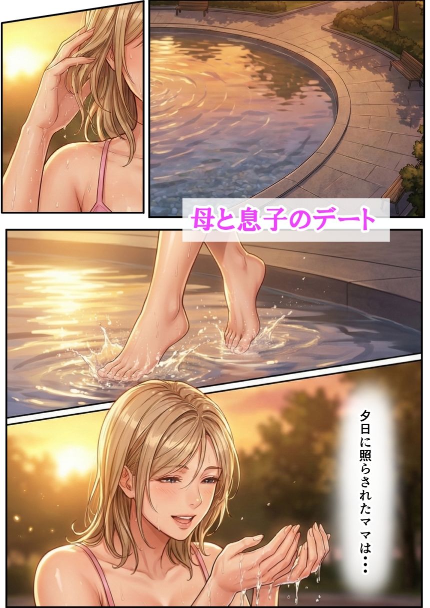 童貞息子、爆乳ギャルママの膣で卒業しました。〜生中出し連発で親子も卒業〜 サンプル画像 10