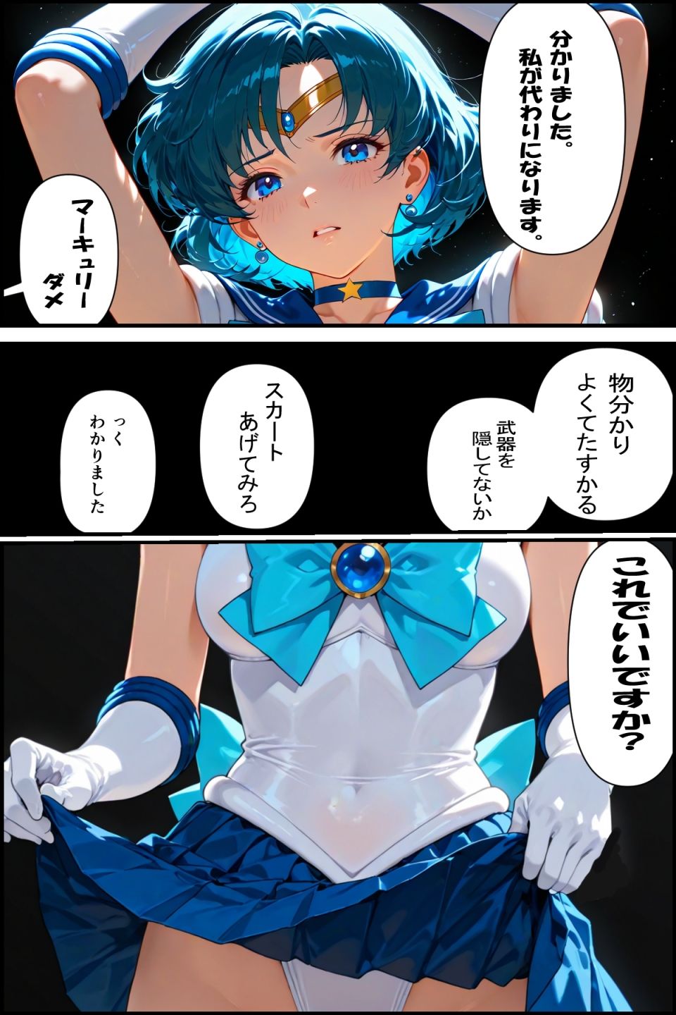 セーラー戦士敗北 〜私がかわりになります〜 サンプル画像 6