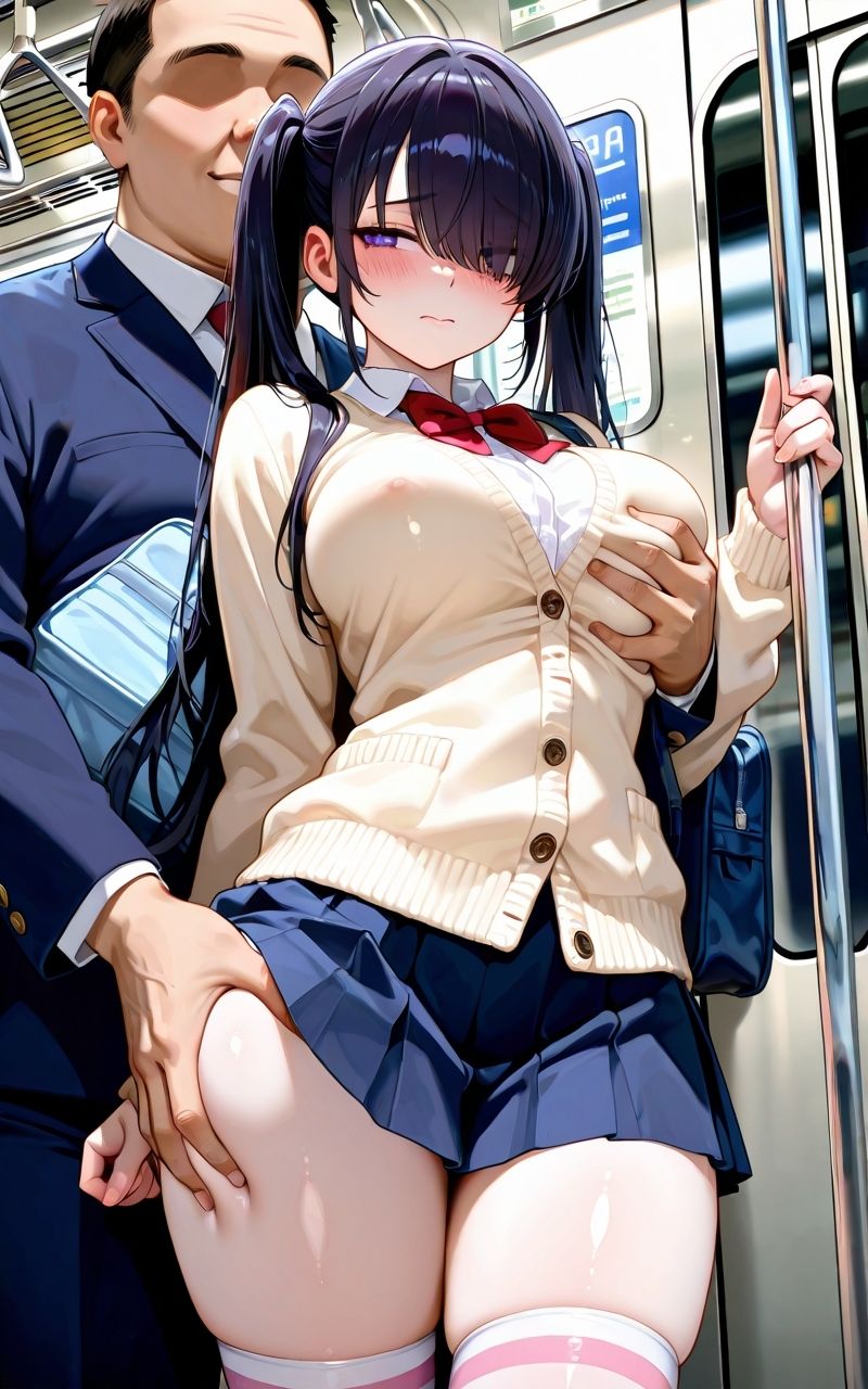 電車で見つけた激カワ女子○生を存分に味わう サンプル画像 3