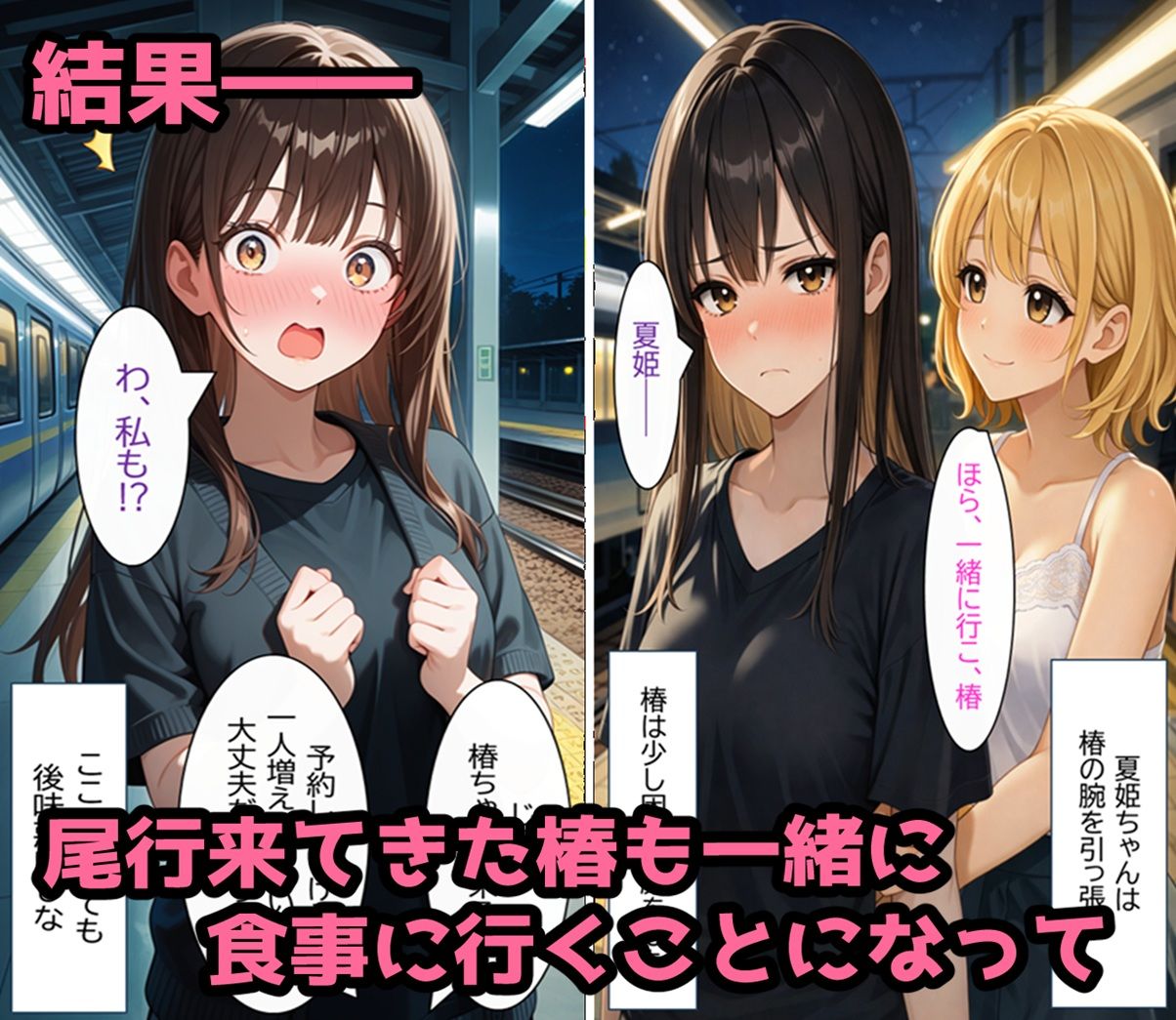 無防備すぎる同級生に、理性が追いつかなかった話 第4話「初デートの......はずが」 サンプル画像 3