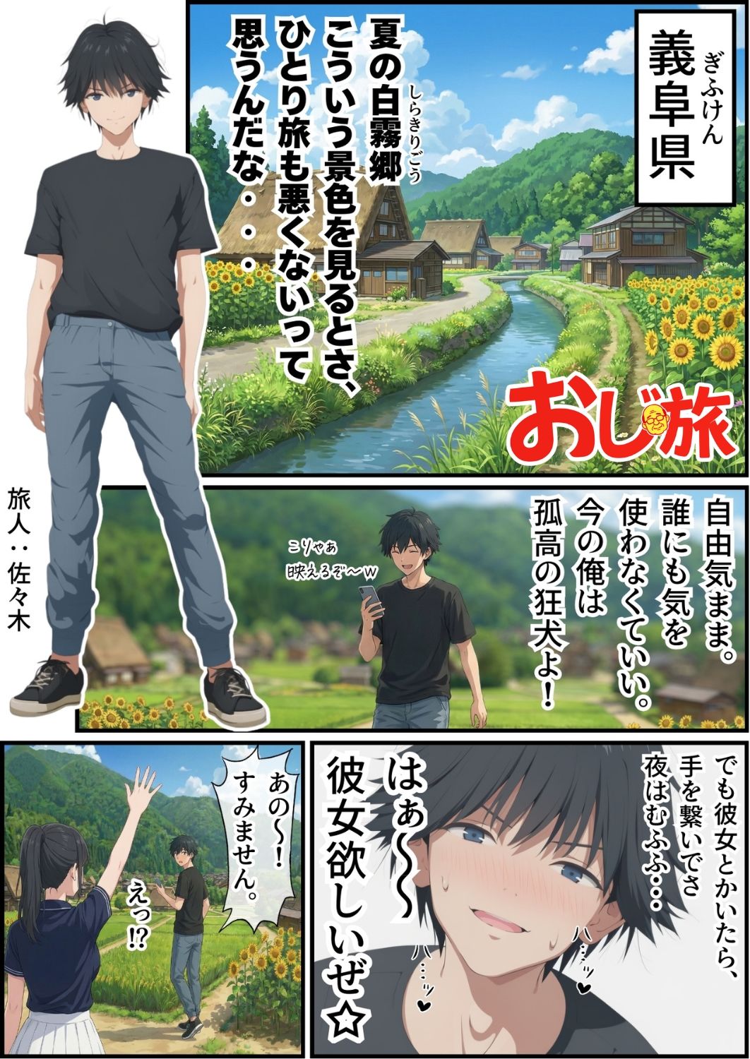 おじさん、私を旅に連れてって｜竿役が種付けおじさんじゃないとヌケないんだが・・・
