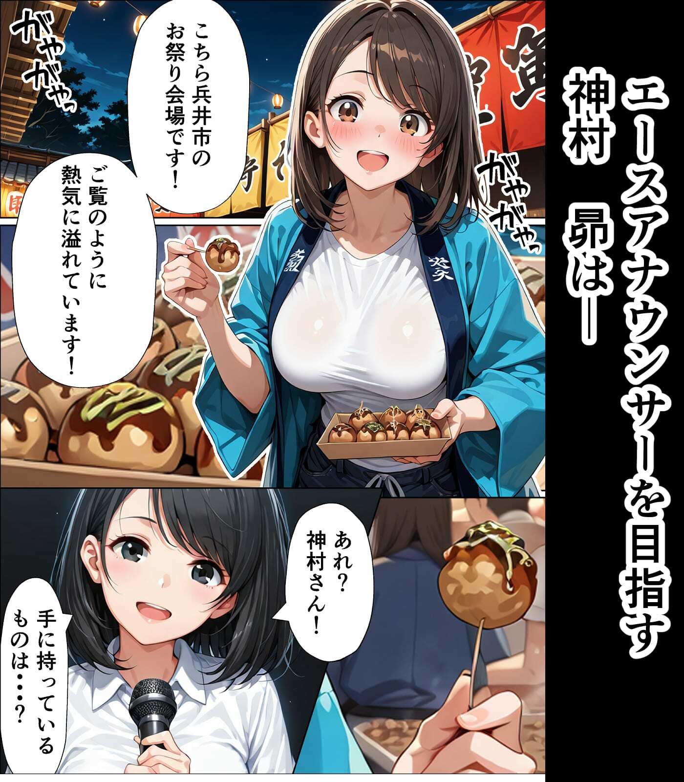 人生逆転憑依 ADの俺が女子アナに憑依してエースアナになった話 サンプル画像 2