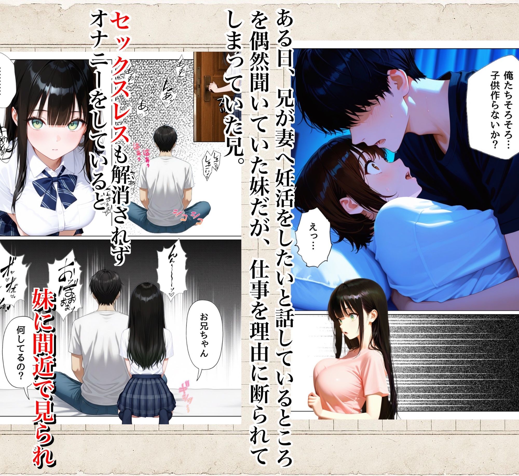 俺を好きすぎる妹がベロキス中出し懇願してくるので精液まみれにして孕ませてしまった話｜ぐれーぞーん サンプル画像 3