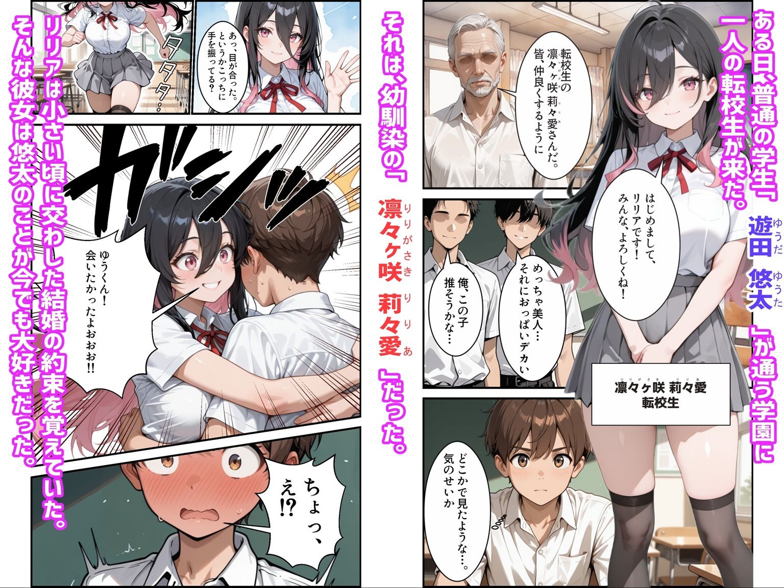 再会した幼馴染がサキュバスだった件 〜エロすぎる幼馴染が毎日搾り取ってくるんだが〜 サンプル画像 2