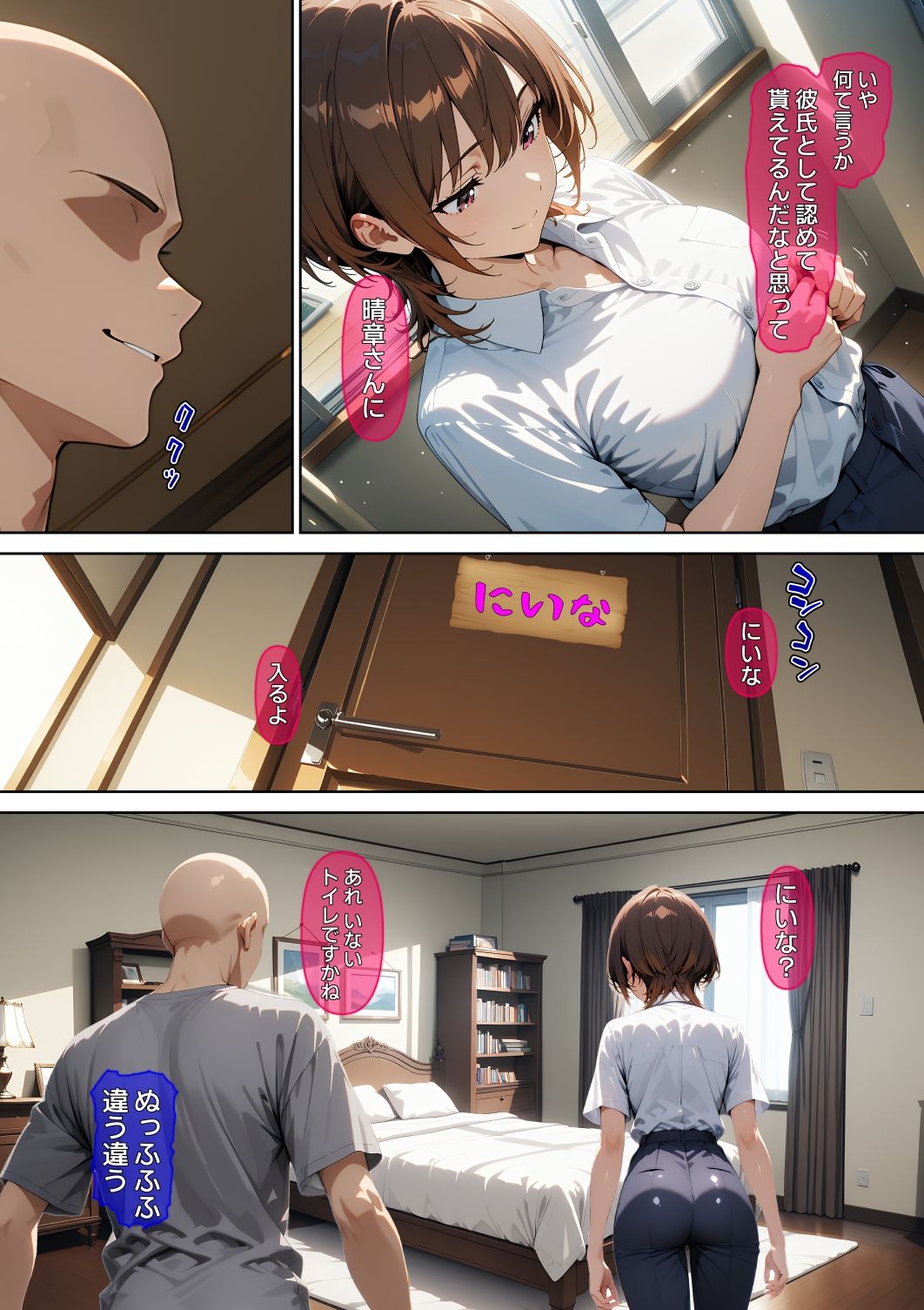 横取レ〇プ02 サンプル画像 4