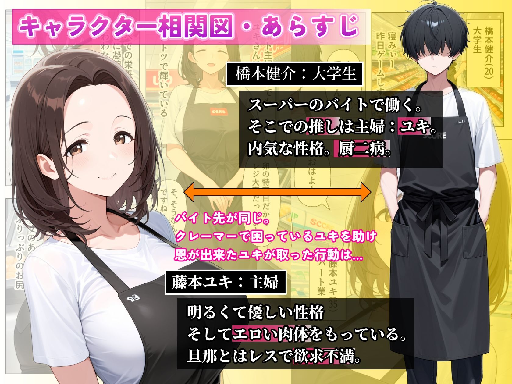 バイト先のむちむちデカ乳輪人妻と濃厚イチャラブセックスした話 サンプル画像 2