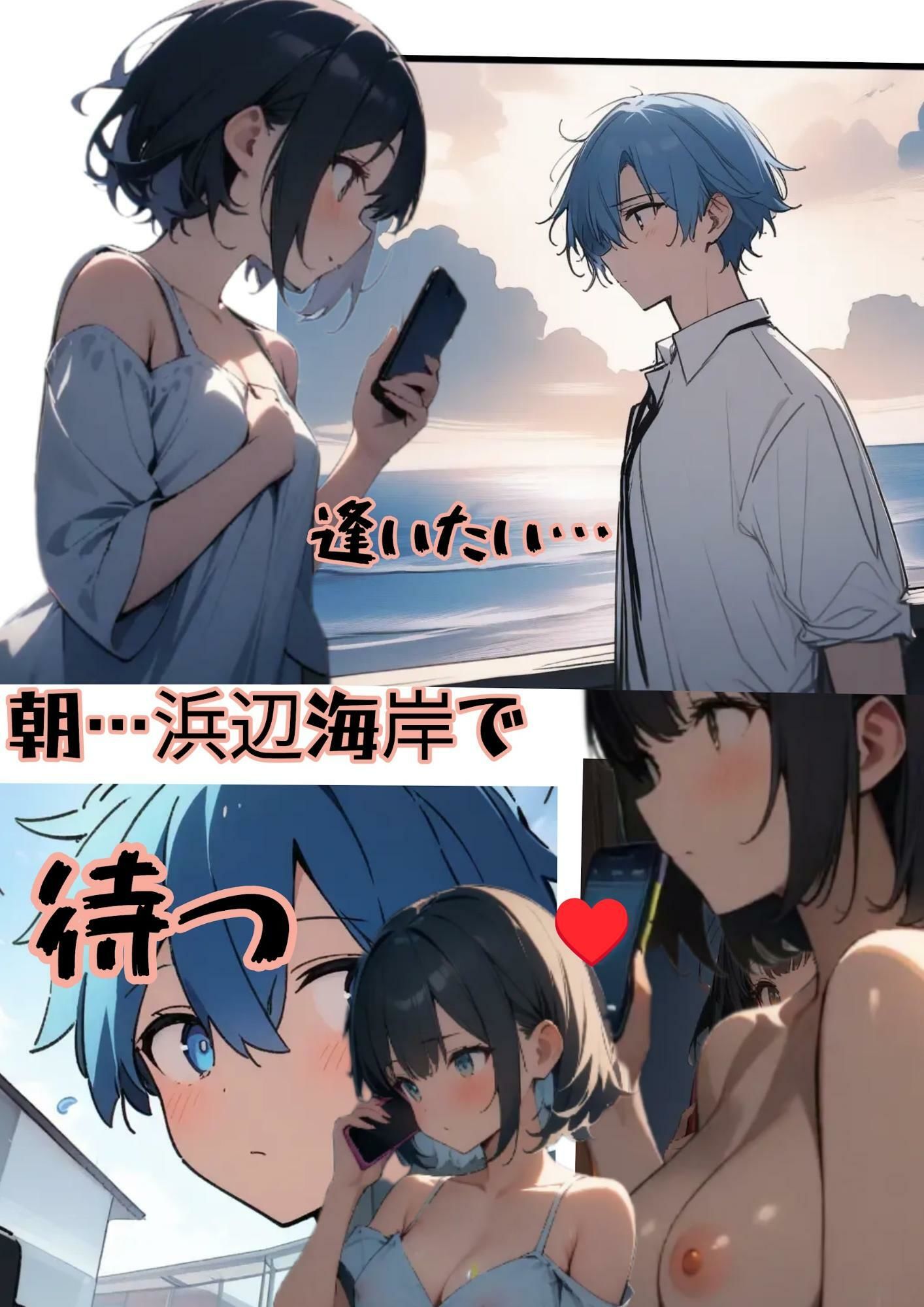 今朝、水樹綾乃は海岸でキミを待つ! サンプル画像 9