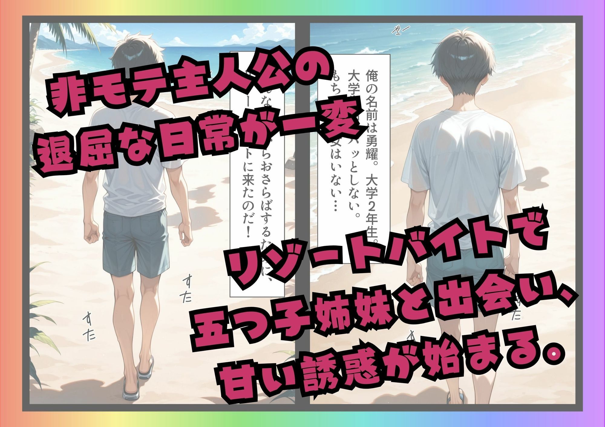 五等分の誘惑 in リゾートバイト サンプル画像 3