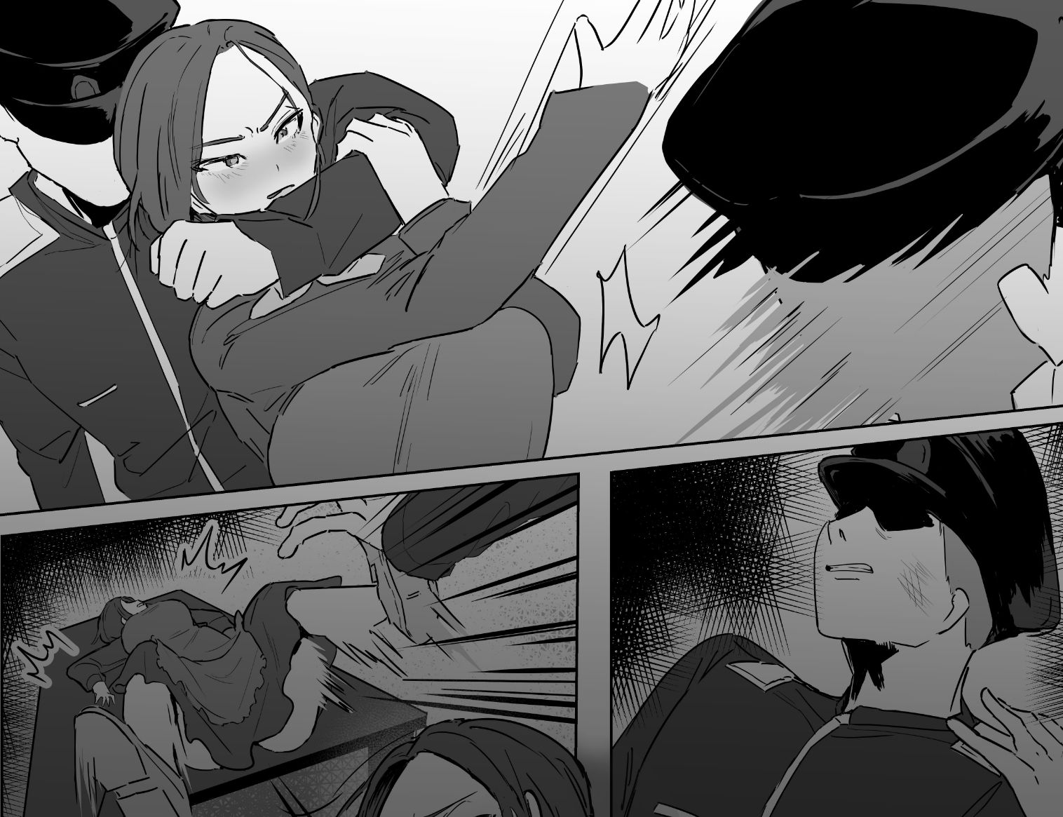 戦時下で妻と娘が略奪凌●レ●プされる話 サンプル画像 7