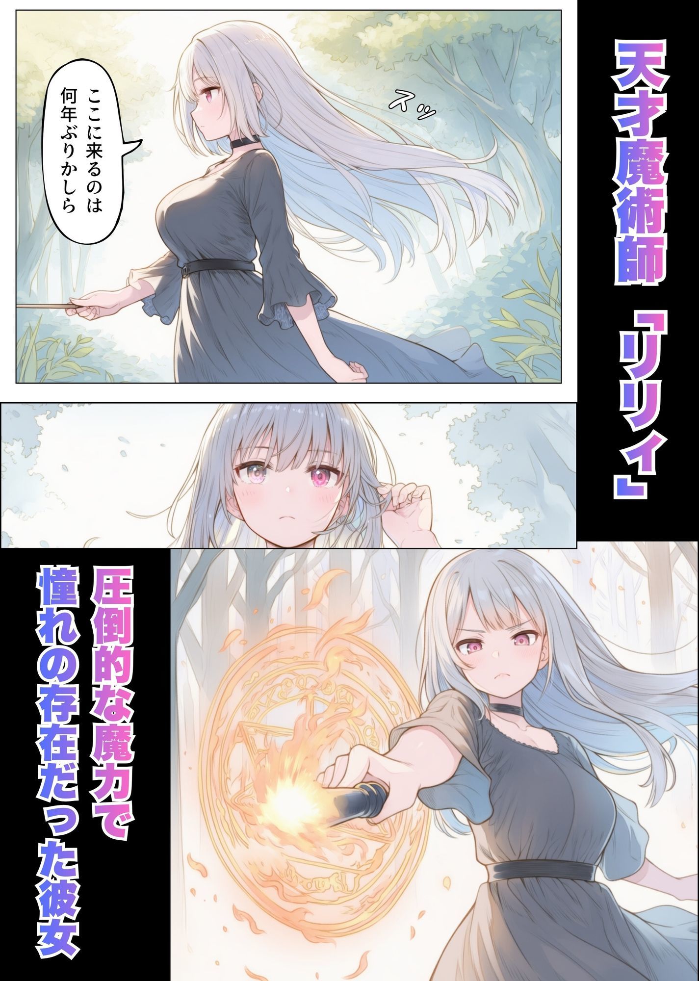 天才魔術師が無様に魔力吸収される話 サンプル画像 2