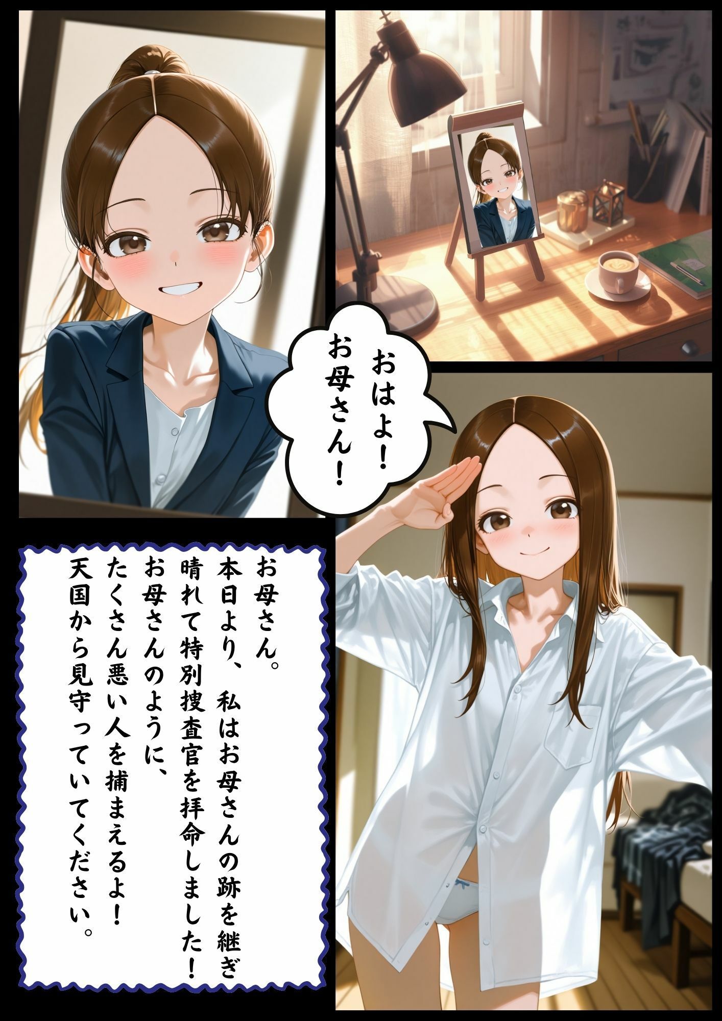 CG漫画『胸キュン捜査官』第一話 サンプル画像 2