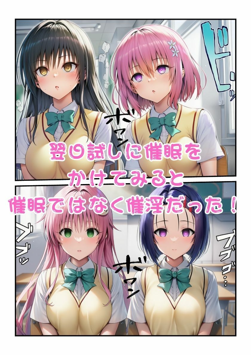 居残りヒロイン達に教師が催●かけたら淫乱化して乱交できちゃった!【ToL?veる編】 サンプル画像 4