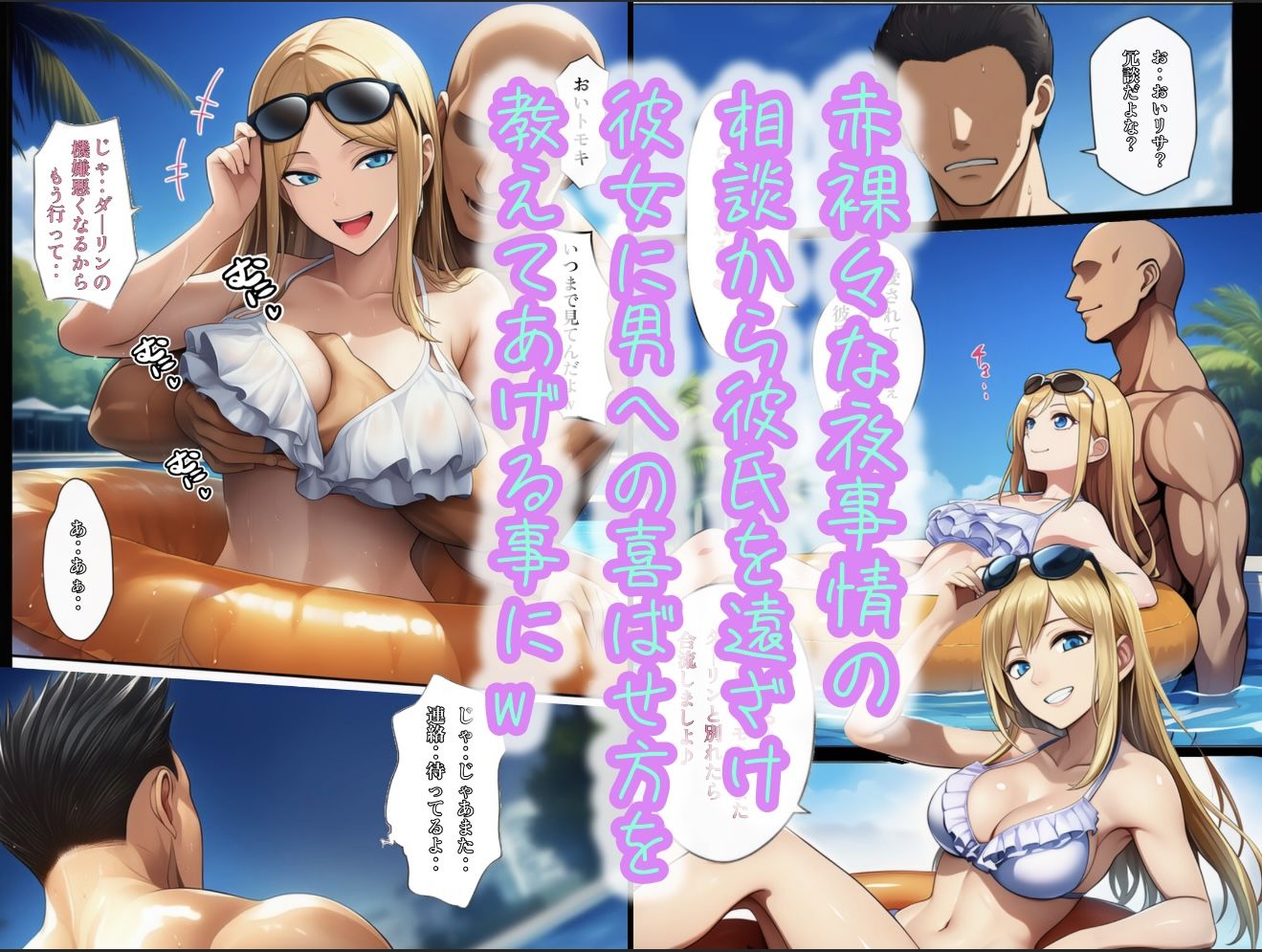 俺だけ何をしても許される世界seen2プール編｜ぴんぴん丸 サンプル画像 8